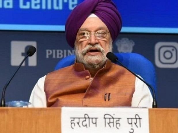 Hardeep Singh Puri over Gandhi's comments